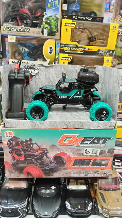 اسباب بازی ماشین آفروید کنترل شارژی دودزا