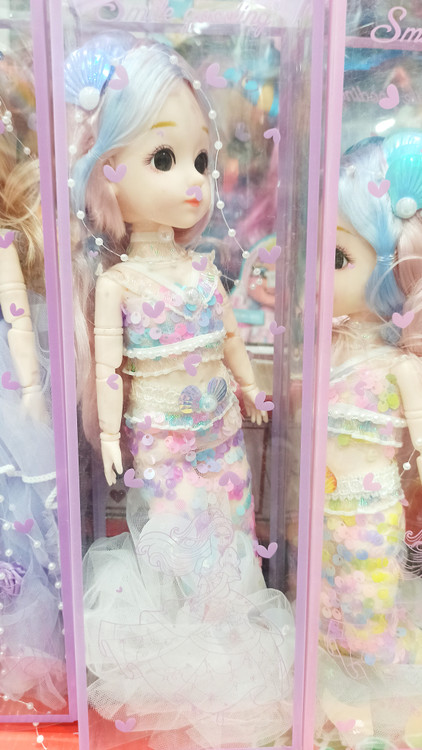 عروسک چشم تیله ای مفصلی