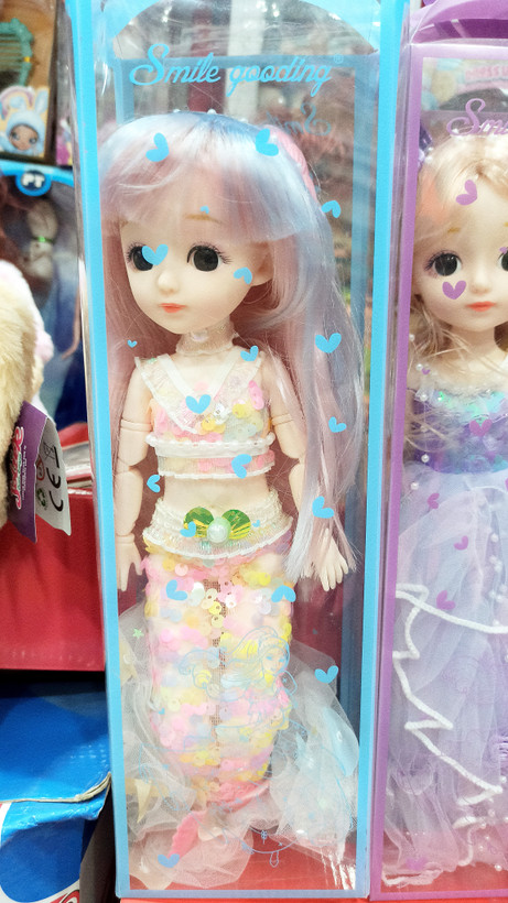 عروسک چشم درشت مفصلی