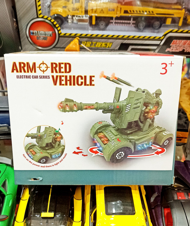 اسباب بازی ماشین ارتشی موزیکال