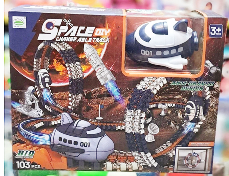 اسباب بازی ترن فضایی باطری خور