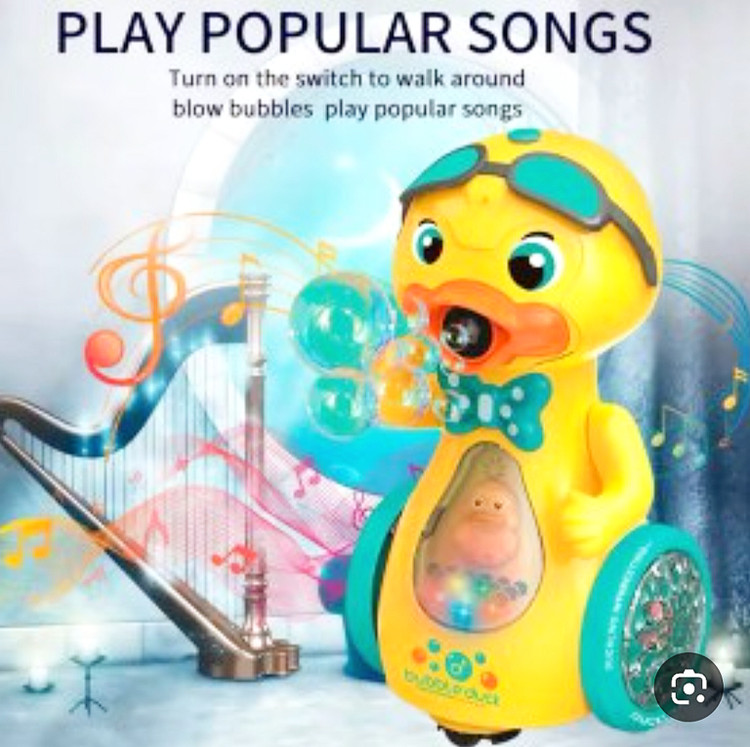 اردک باطری خور حباب ساز