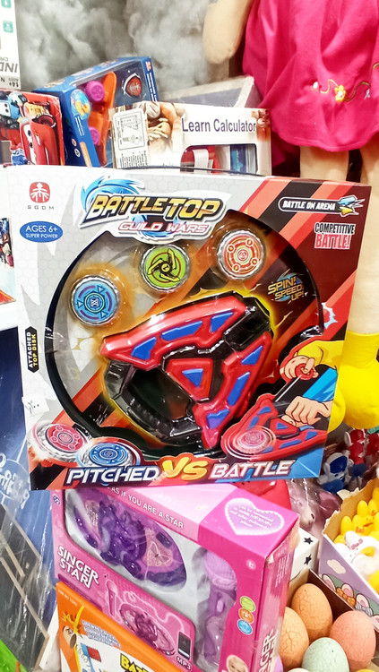 اسباب بازی فرفره های انفجاری فلزی