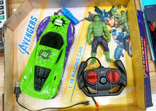 اسباب بازی ماشین کنترل شارژی هالک