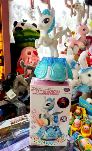 اسباب بازی اسب تک شاخ موزیکال