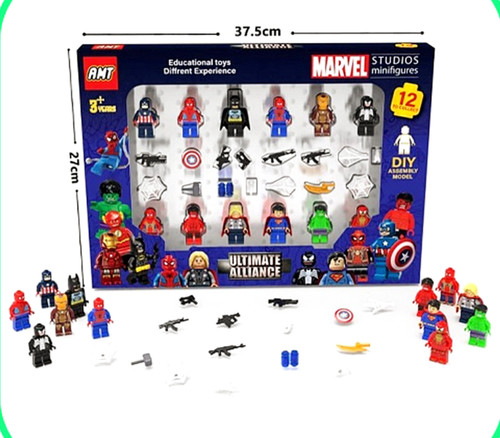 اسباب بازی لگو شخصیت ۱۲ عددی