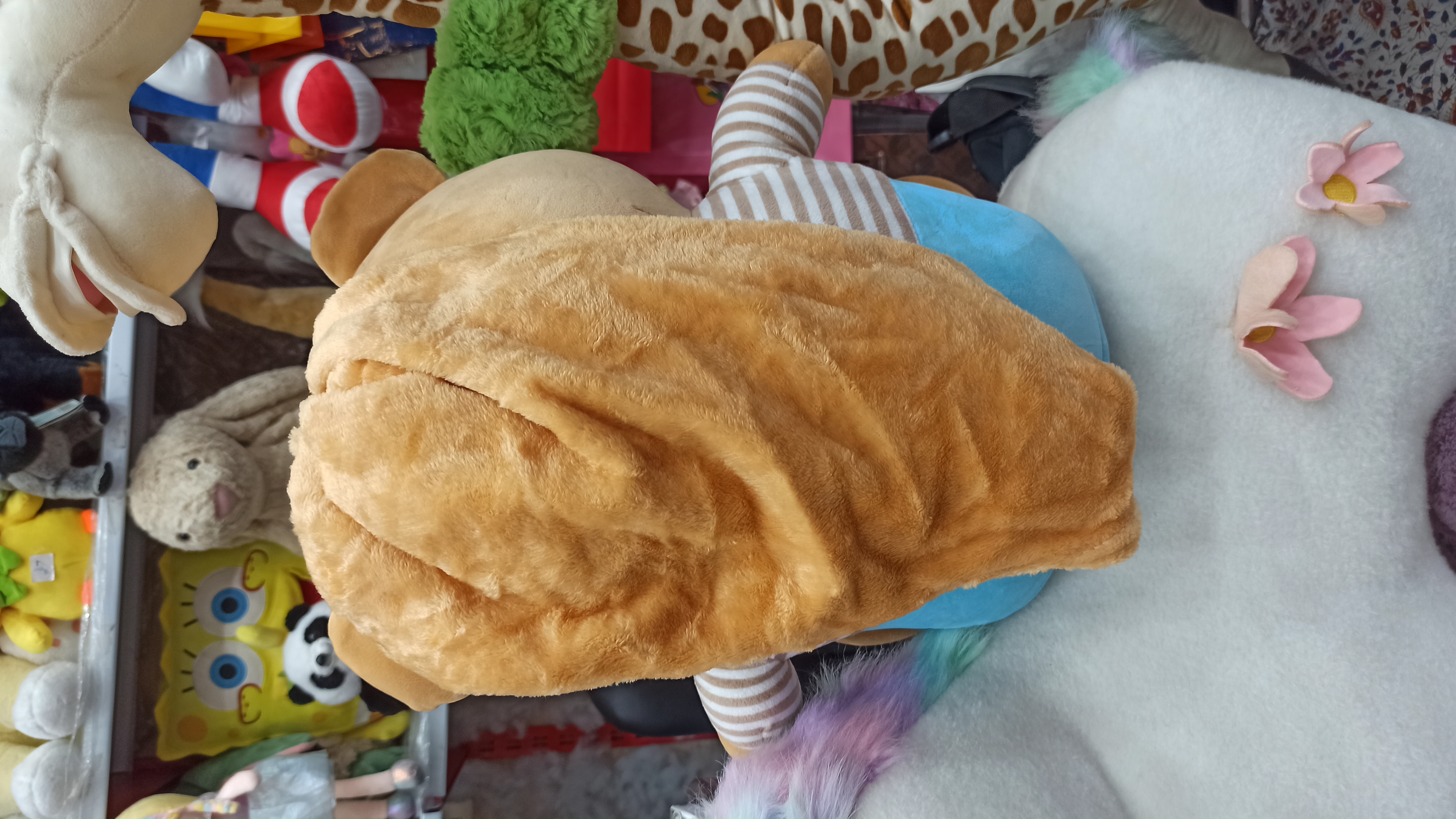 عروسک خرسی پتو دار