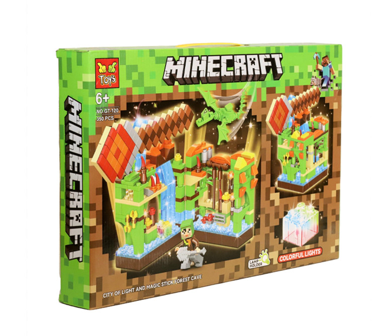 لگو مایکرافت چراغ دار