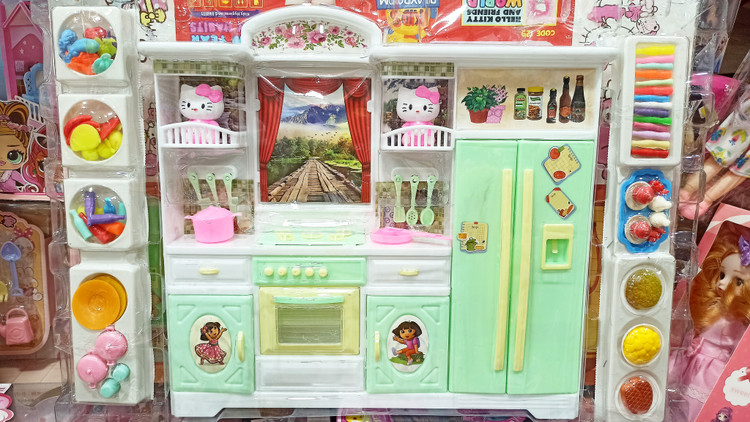 اسباب بازی آشپزخانه هلو کیتی