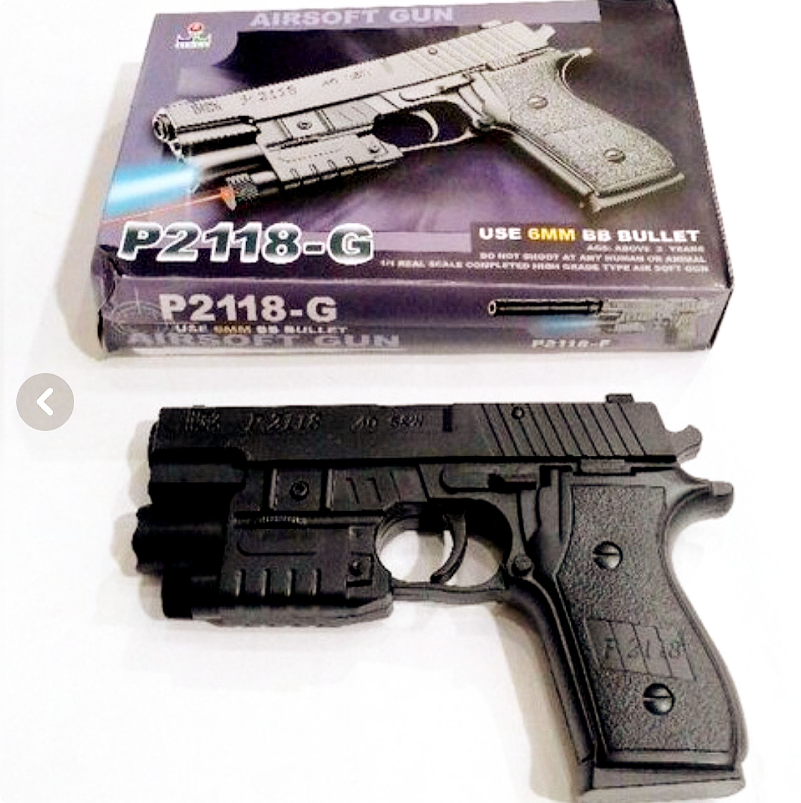 اسباب بازی کلت ساچمه ای