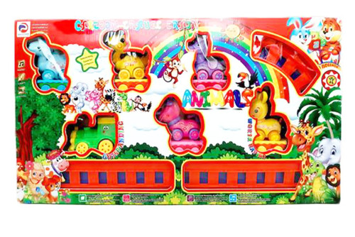 اسباب بازی قطار نشکن حیوانات