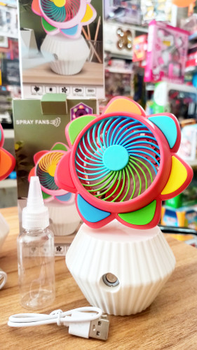 اسباب بازی پنکه دستی شارژی