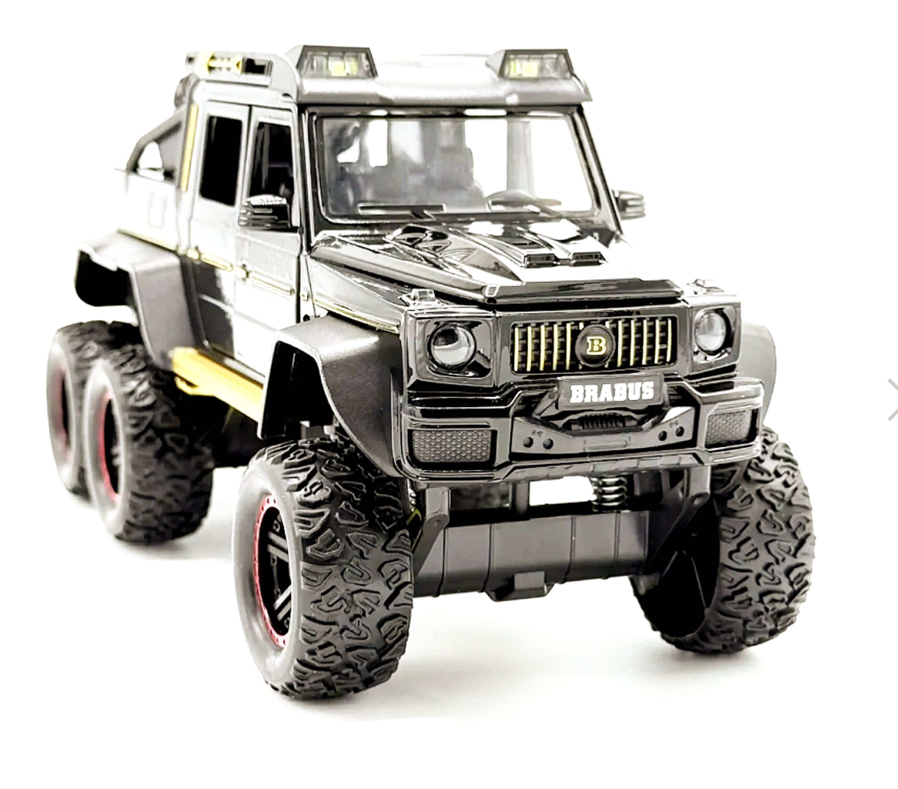 اسباب بازی ماشین فلزی بنز باراباس شیش چرخ