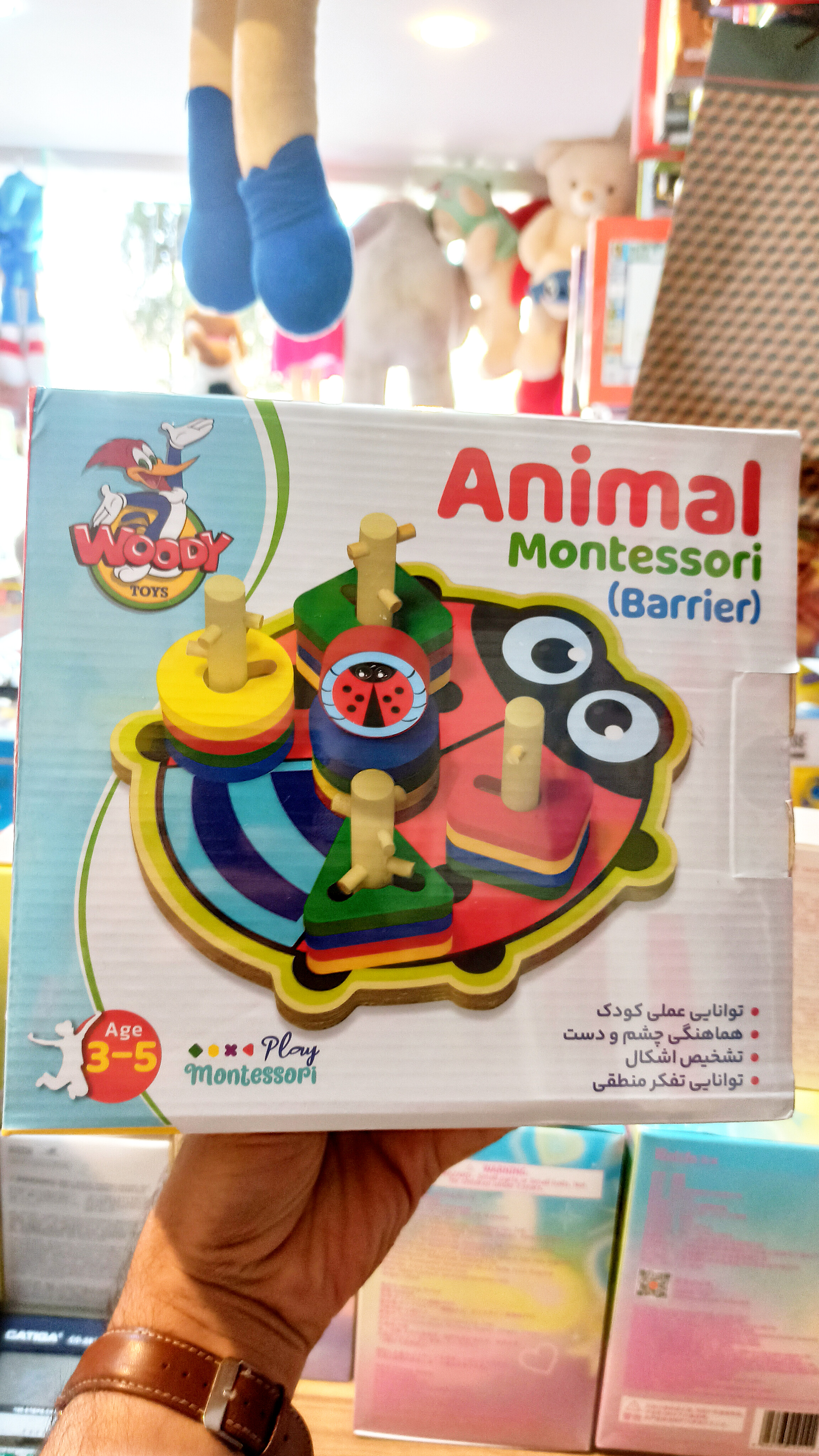 بازی فکری مونته سوری حیوانات