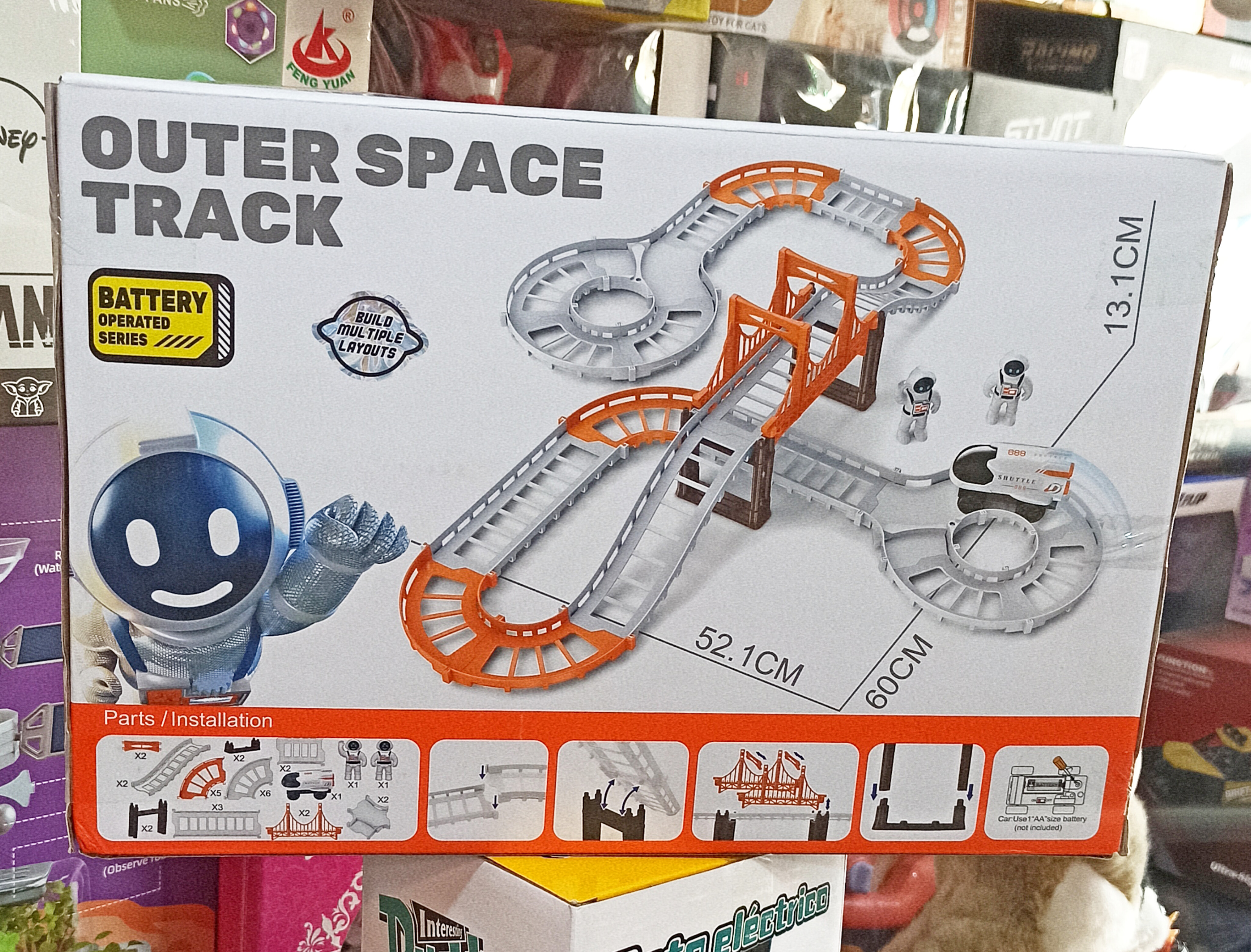 اسباب بازی ریسینگ باطری خور