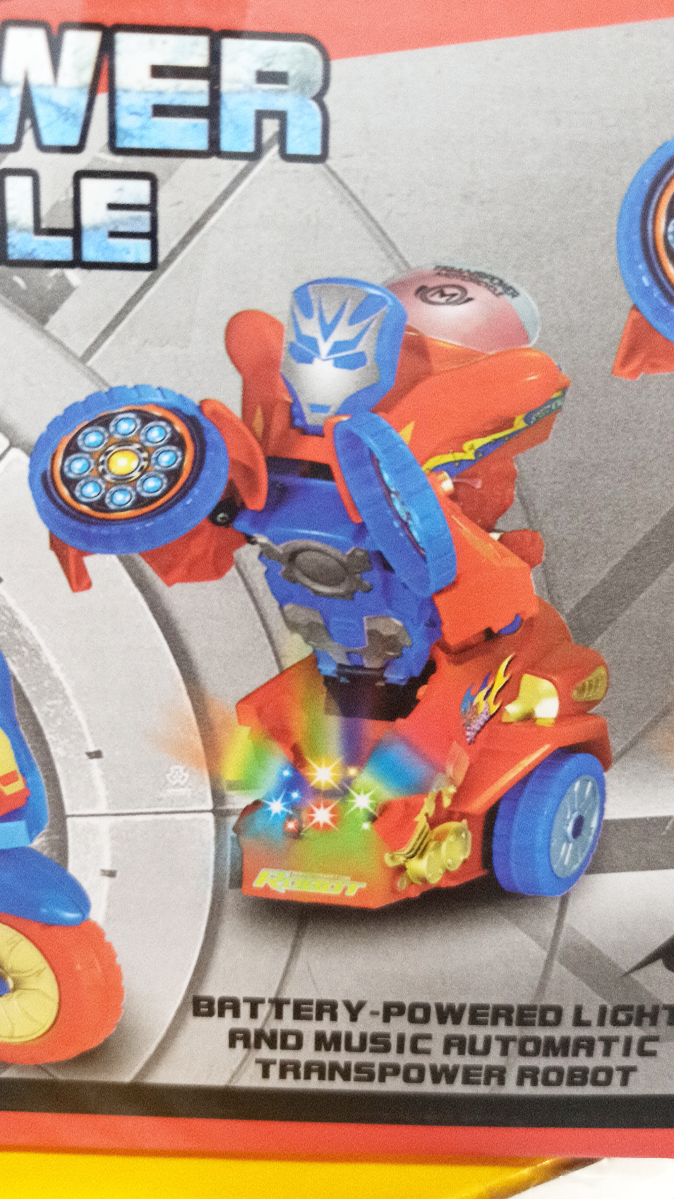 اسباب بازی موتور تبدیل شونده