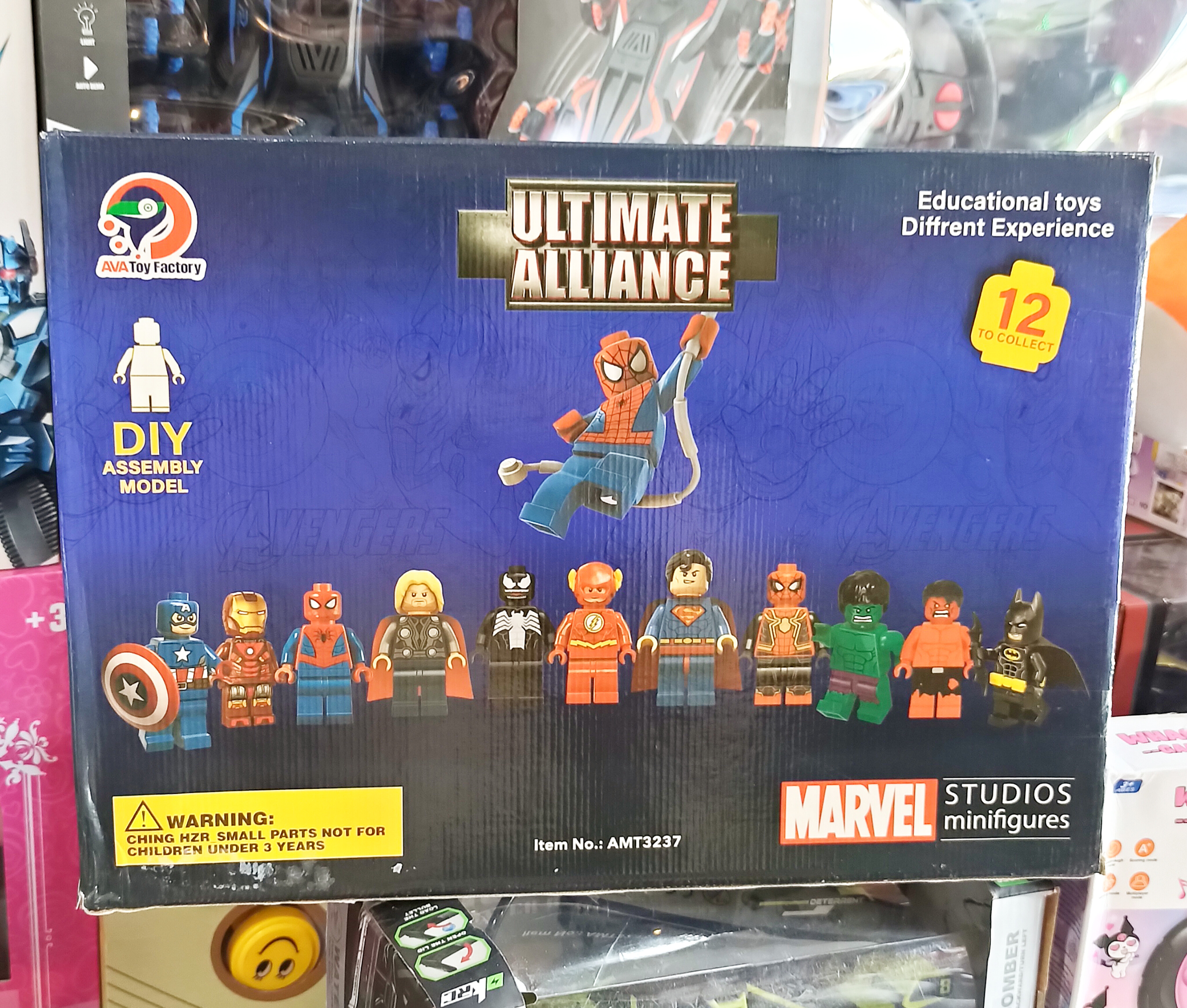 اسباب بازی لگو شخصیت ۱۲ عددی