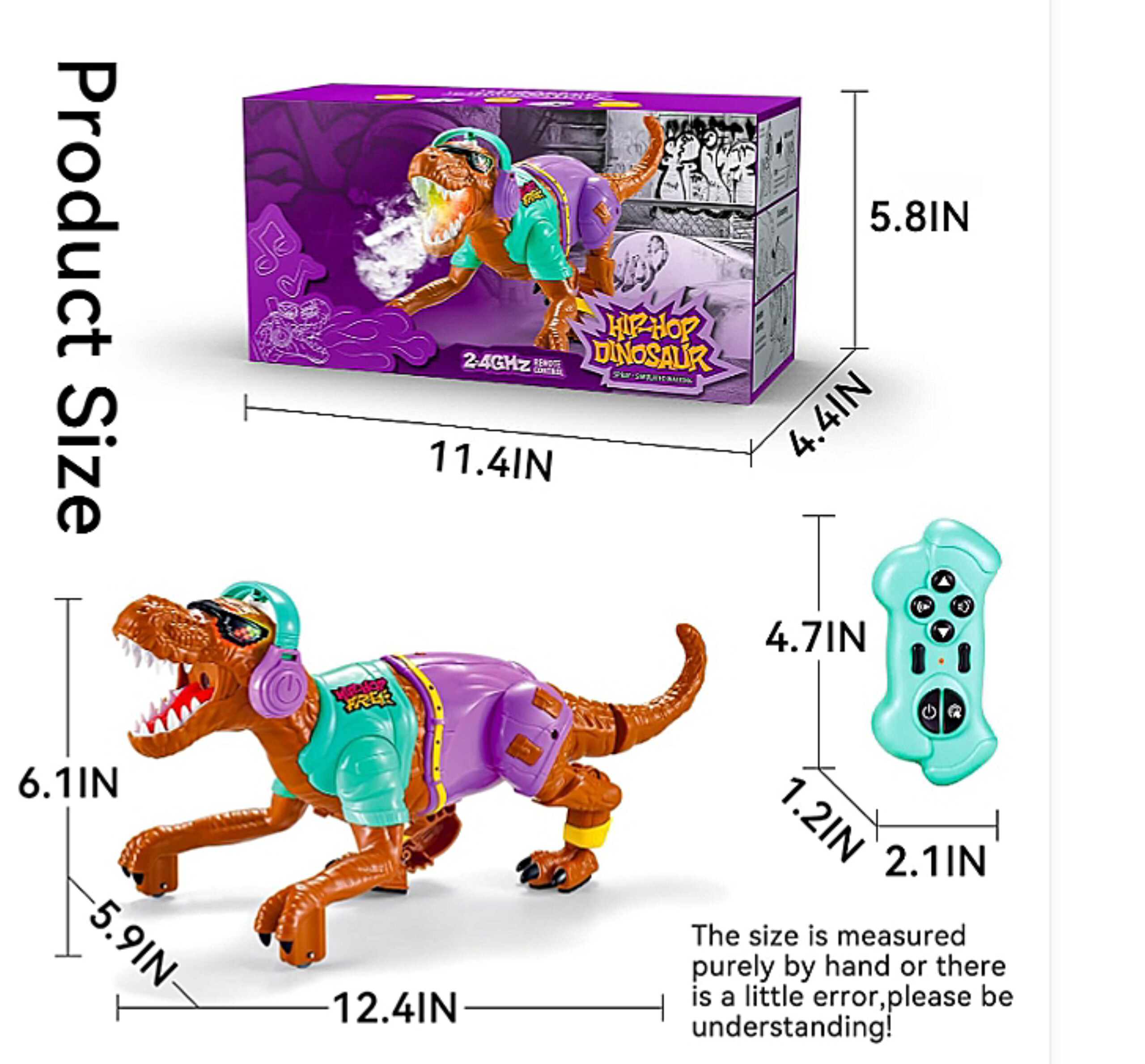 اسباب بازی دایاناسور کنترلی