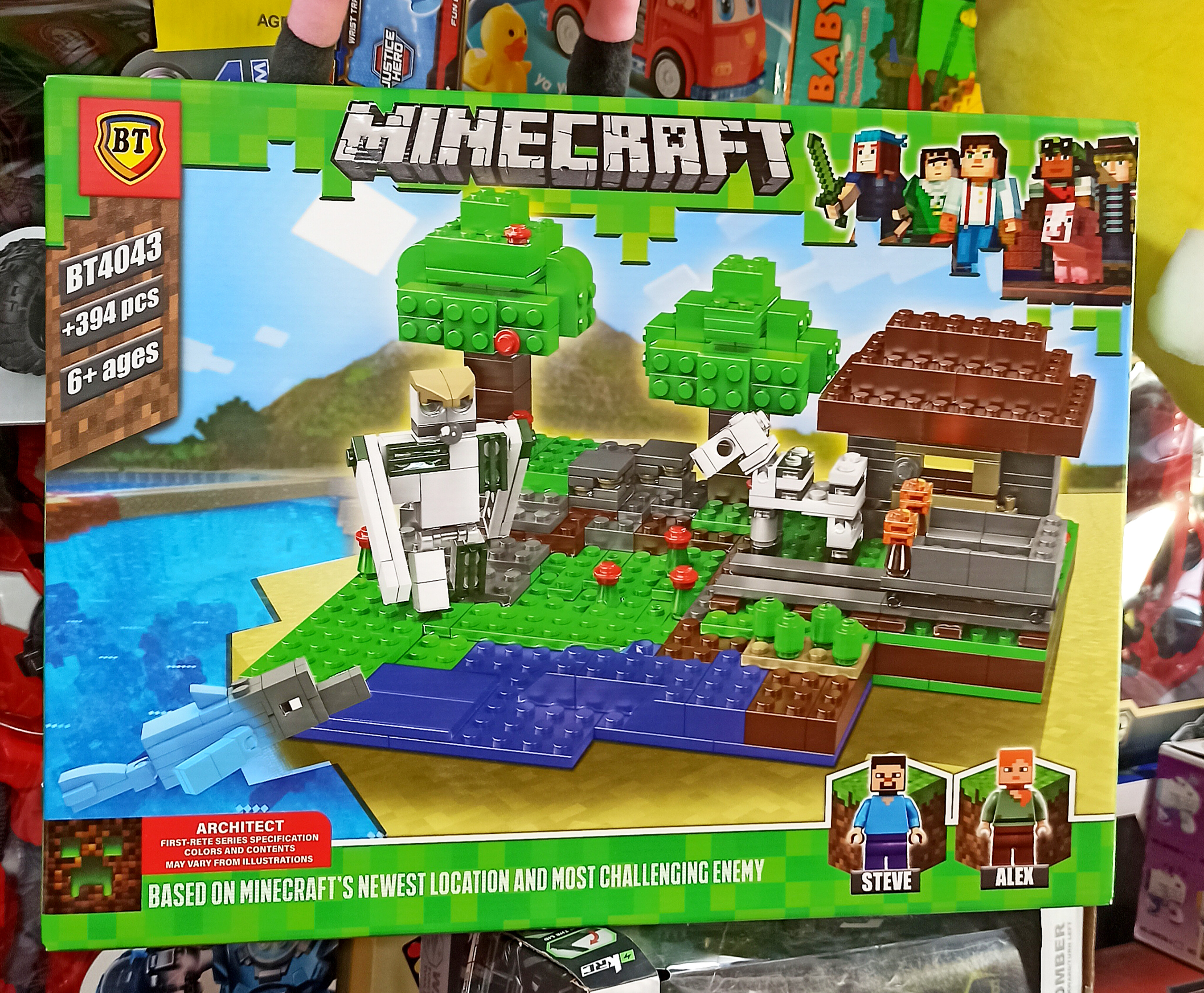 لگو مایکرافت ۳۹۴ قطعه