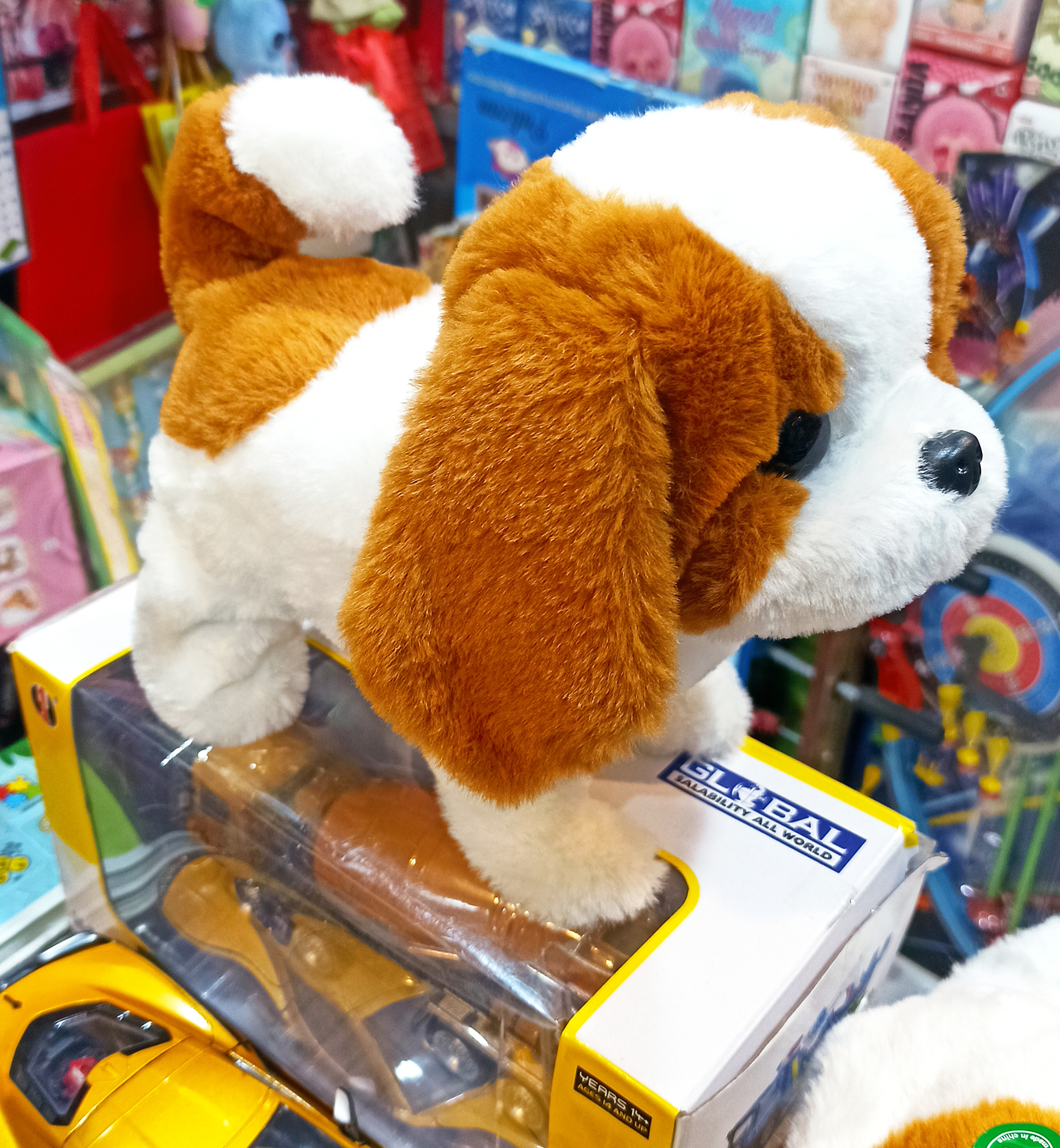 اسباب بازی سگ باطری خور