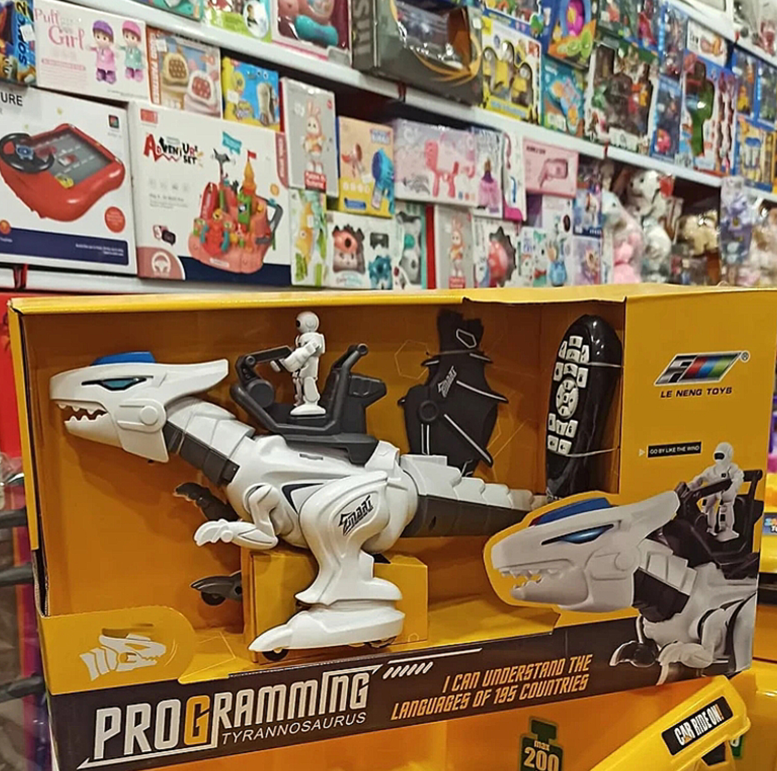 اسباب بازی دایاناسور کنترلی