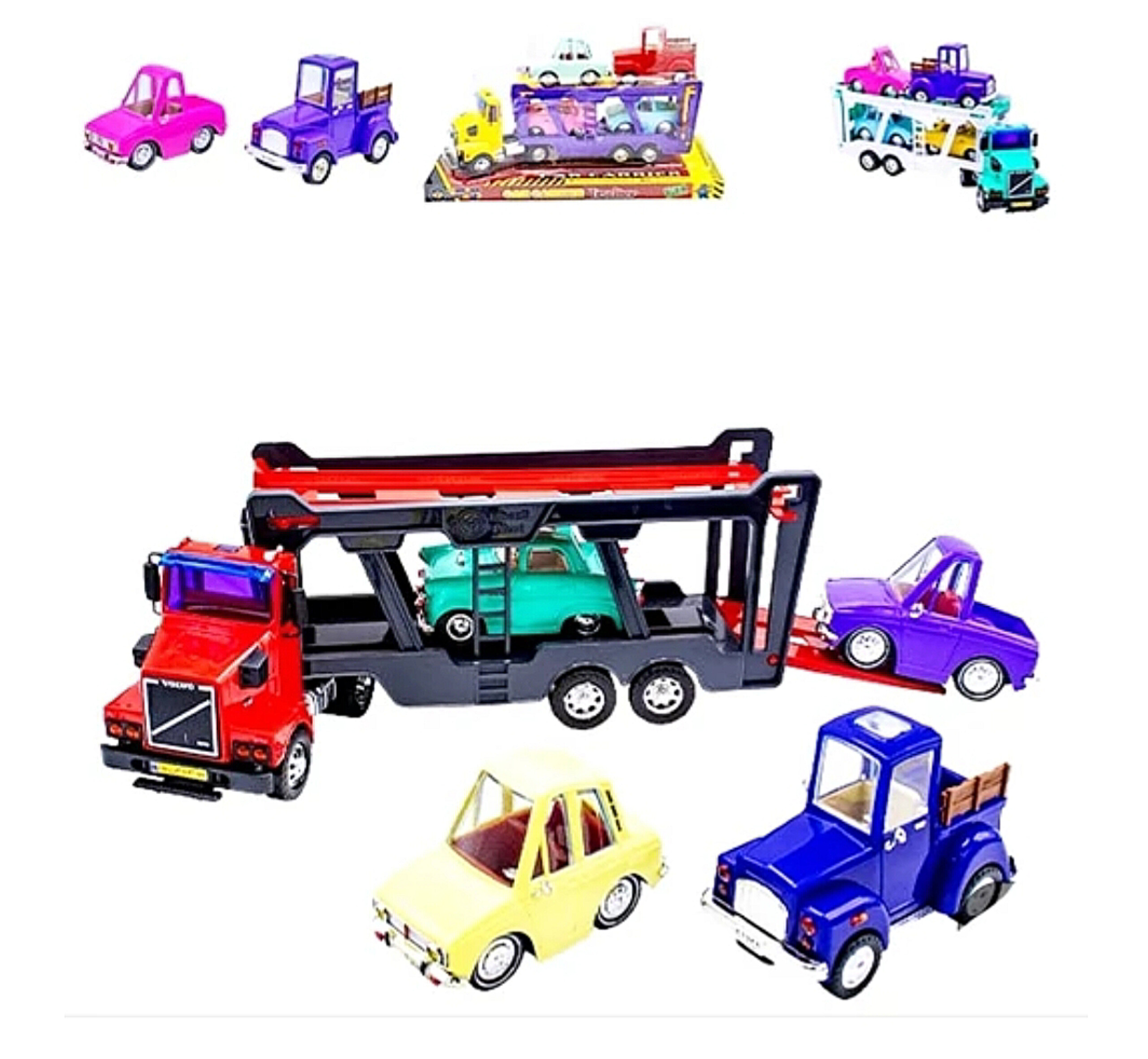 اسباب بازی کامیون حمل خودرو