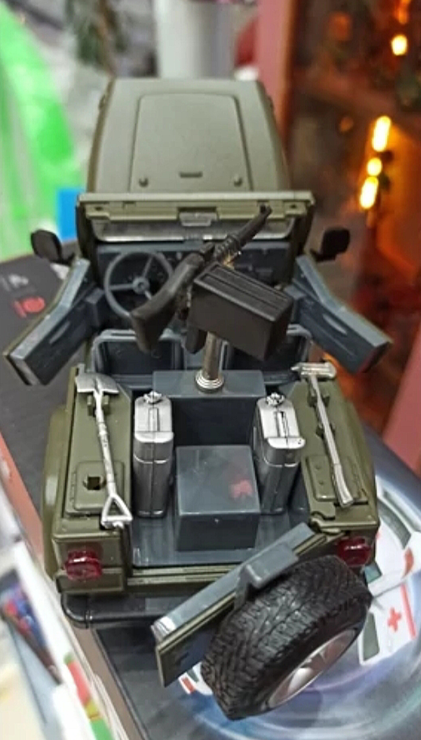 ماکت جیپ ارتشی