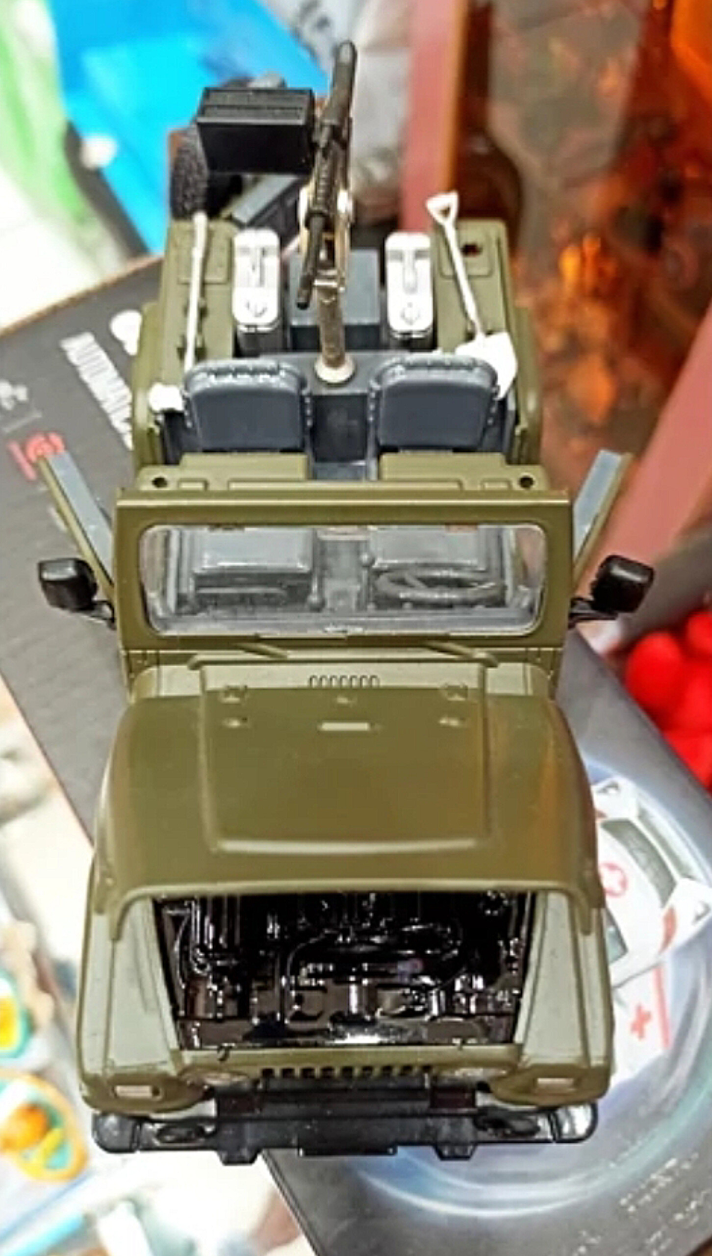 ماشین فلزی جیپ ارتشی