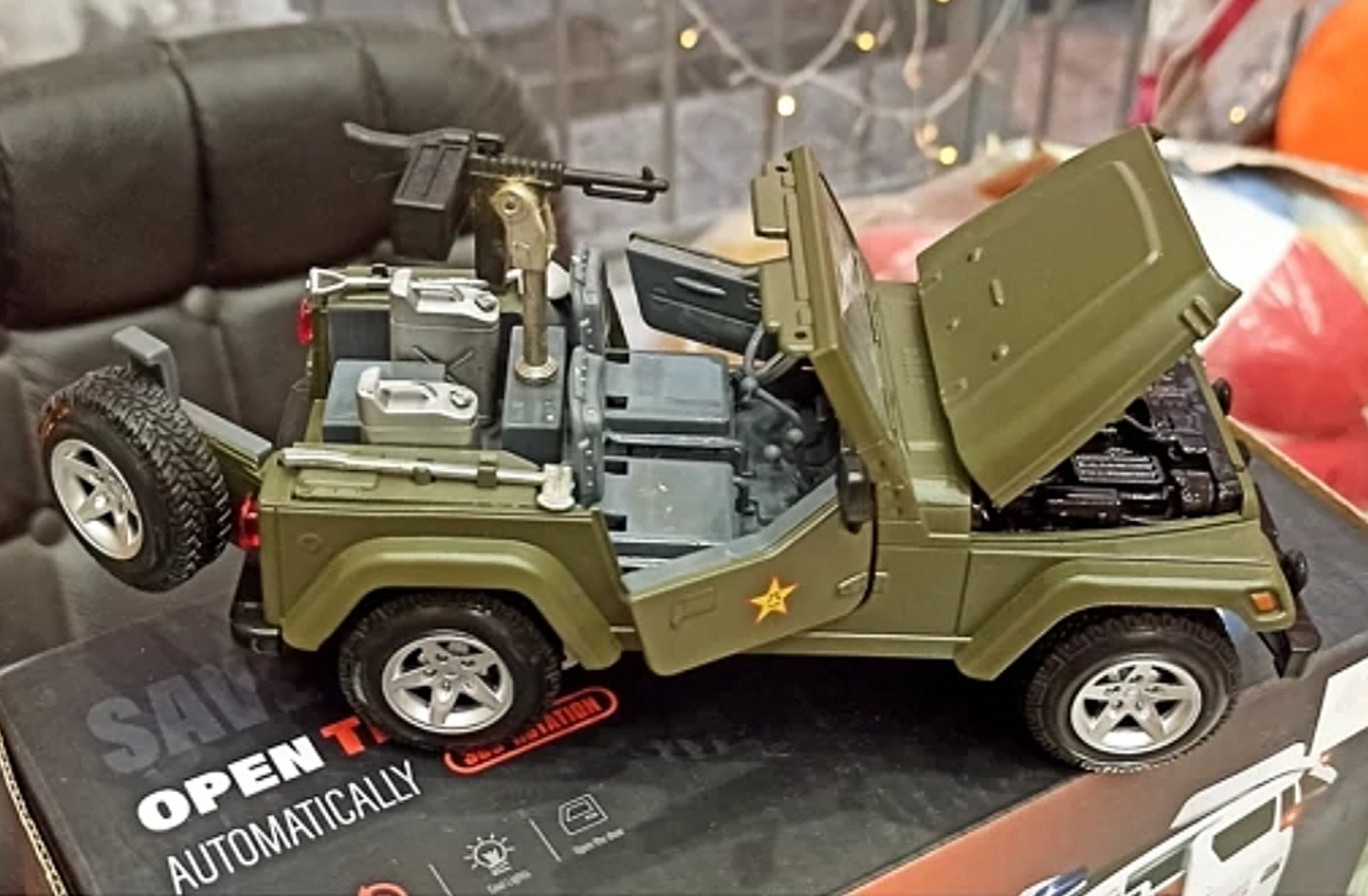 ماکت فلزی جیپ ارتشی