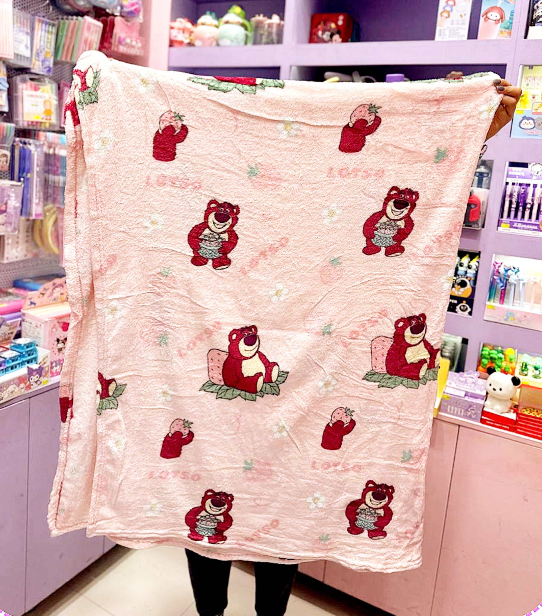 عروسک لاتسو پتو دار