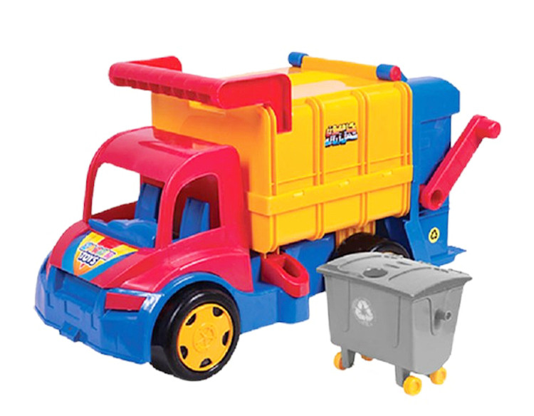 اسباب بازی کامیون حمل زباله زرین