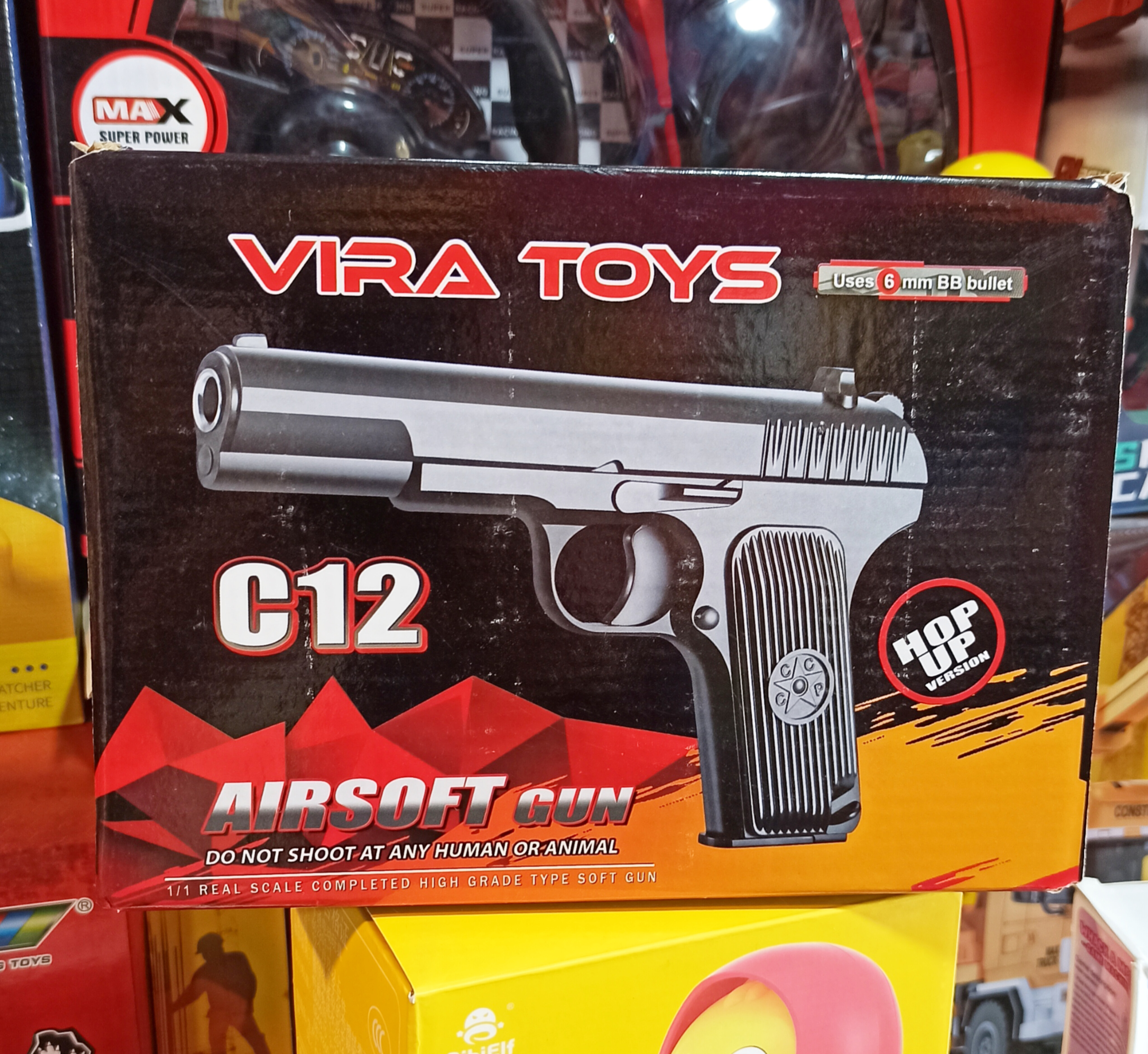 اسباب بازی کلت فلزی