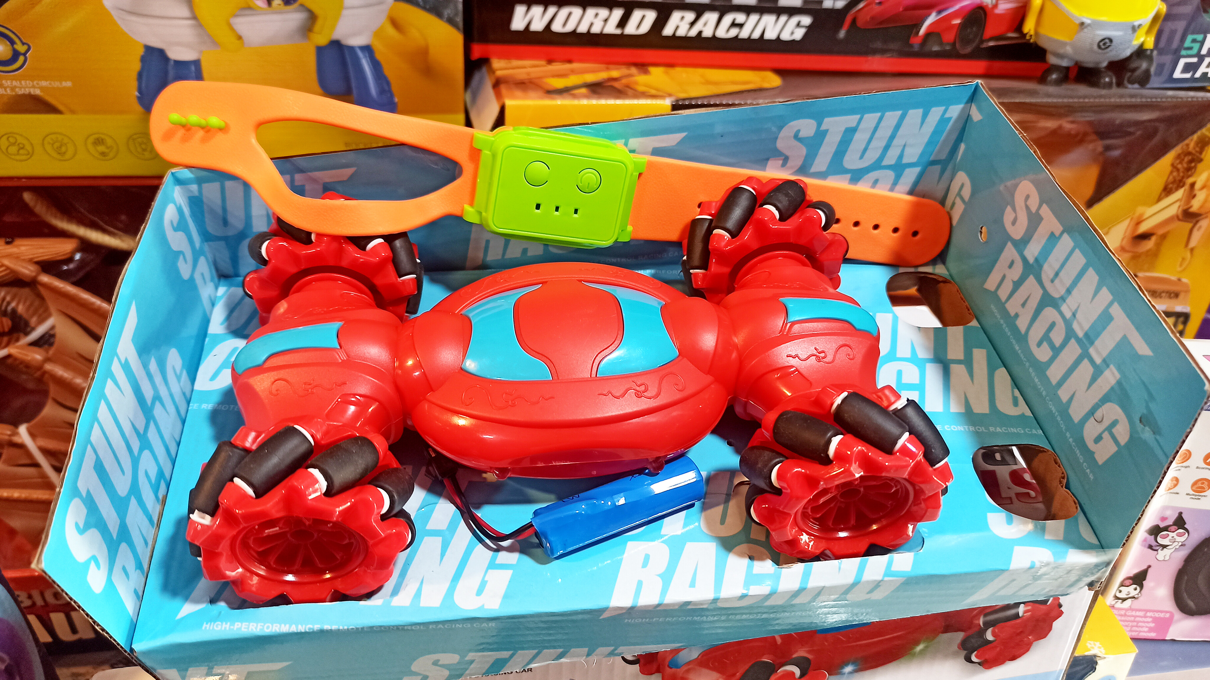 اسباب بازی ماشین کنترل شارژی