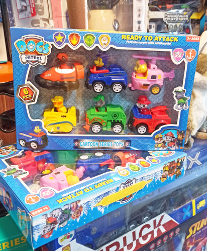 اسباب بازی شخصیت سگ های نگهبان ۶ عددی