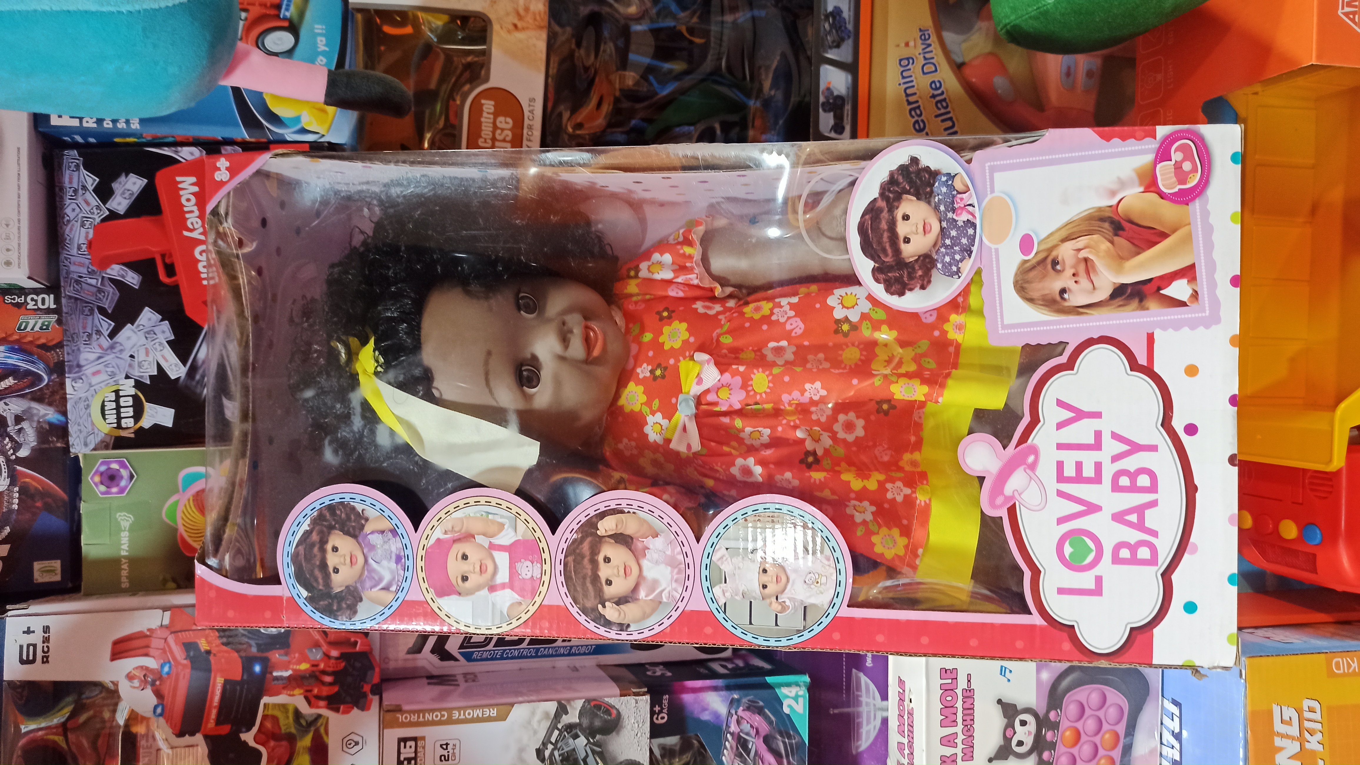 عروسک دختر سیاه پوست