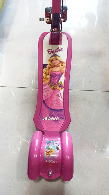 اسکوتر فلزی طرح دخترانه باربی