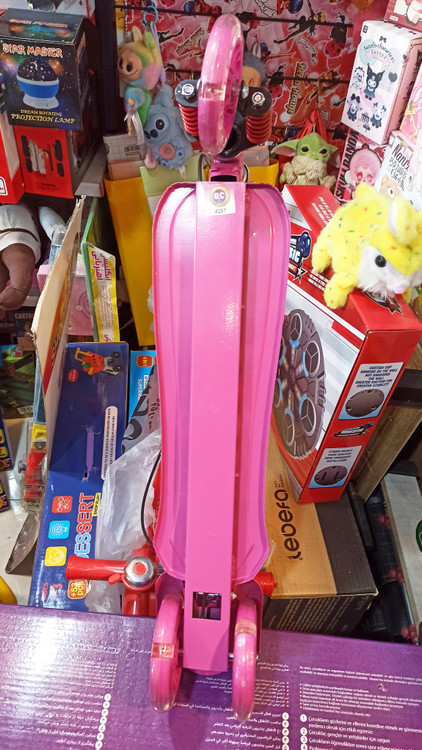 اسباب بازی اسکوتر فلزی طرح دخترانه