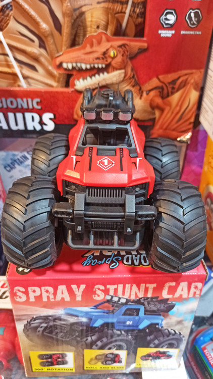 اسباب بازی ماشین کنترل شارژی دودزا