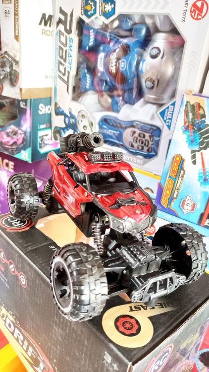 اسباب بازی ماشین کنترلی تیر پرتابی