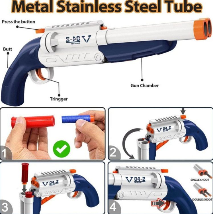 اسباب بازی تفنگ دولول