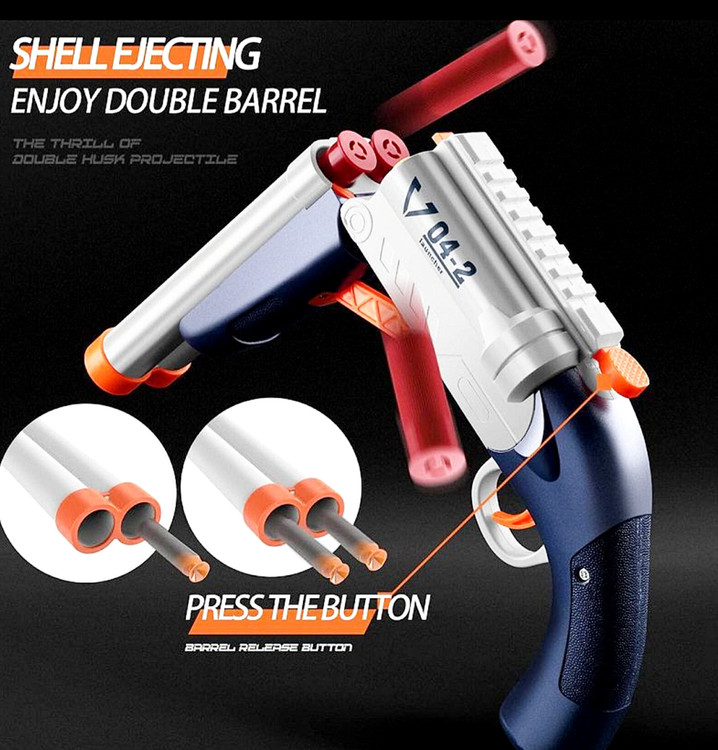 اسباب بازی تفنگ پوکه پران