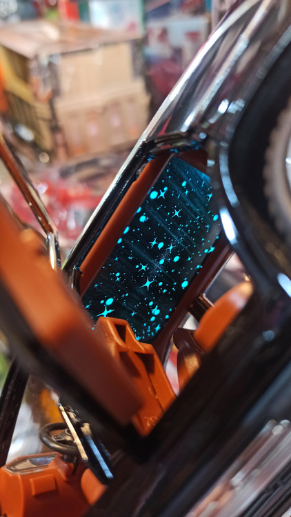 ماشین فلزی بنز سقف کهکشانی